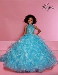 Sugar Kayne C305 Ruffled Layers Girls Preteens Pageant Dress Ball Gown – Glass Slipper Formals Sherri Hill Couture, Voluminous Layers, Gown Cape, Detachable Cape, Shine Like A Diamond, Girls Short Dresses, Dress Ball Gown, Pageant Gowns