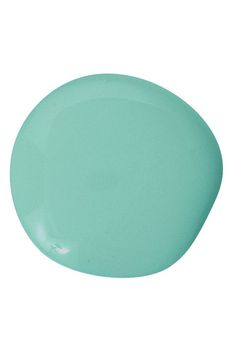 a green plate on a white background