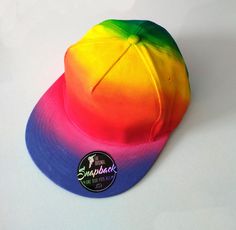 Custom rainbow SNAPBACK, rainbow trucker hat, custom fullcap, rainbow cap Multicolor Cotton Hat For Streetwear, Multicolor Snapback Baseball Cap For Streetwear, Trendy Multicolor Snapback Hat For Streetwear, Trendy Multicolor Flat Brim Baseball Cap, Multicolor Snapback Streetwear Cap, Multicolor Snapback Streetwear Hat, Trendy Multicolor Snapback Hat With Flat Brim, Multicolor Flat Brim Snapback Hat For Streetwear, Trendy Multicolor Cotton Baseball Cap