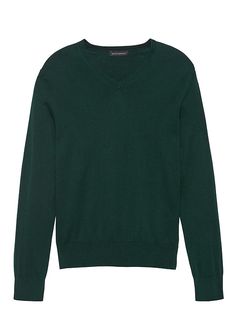 Banana Republic Mens Silk Cotton Cashmere V-Neck Sweater Hope Green Empower Women, V Neck Sweater, Vneck Sweater, Women Empowerment, Banana Republic, Gap, Cashmere, Men Sweater, Long Sleeves