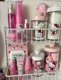 Sanrio Flowers, Dove Lotion, Hello Kitty Products, Outfits Hawaii, Hello Kitty Bathroom, Glossier Bag, Hello Kitty Room Decor, Hawaii Sea, Hello Kitty Bedroom