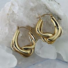 10K Yellow Gold Hoop Earrings, 28.5 x 26 mm, 2.6 grams Stock # WB035E47A This listing contains photographs of the actual item you will receive. Our items are in excellent condition with little or no signs of wear and many are one of a kind pre-owned estate finds. Please look closely at the pictures in this listing as they are part of the product description. Please read the description, as any imperfections or condition comments will be included. We do our best to accurately describe the conditi Modern Hallmarked Hoop Earrings For Everyday, Modern Everyday Hoop Earrings, Modern Hinged Earrings As Gifts, Small Hinged Hoop Earrings As Gift, Modern Hinged Earrings For Gift, Modern Huggie Earrings With Hinge, Modern Gold Hinged Hoop Earrings, Modern Hallmarked Hoop Earrings, Modern Gold Hinged Earrings