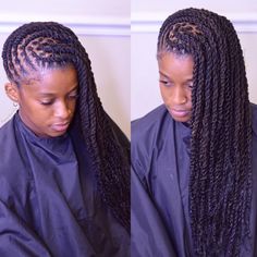 Braided Locs Women, Side Loc Styles, Baddie Maintenance, Loc Extensions Styles, Braids Over Locs, Braided Locs, Colorful Locs, Dreadlock Journey