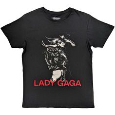 Lady Gaga Leather Jacket Unisex T-Shirt Edgy Fan Merchandise T-shirt With Logo Print, Edgy T-shirt For Fan Merchandise With Logo Print, Edgy T-shirt With Logo Print For Fan Merchandise, Unisex Edgy T-shirt For Fan Merchandise, Lady Gaga T Shirt, Screen Printing Designs, High Quality T Shirts, Jacket Design, Lady Gaga