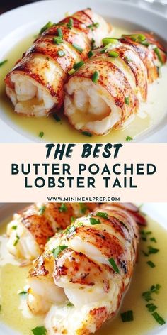 the best butter poached lobster tail recipe