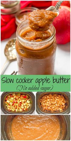 slow cooker apple butter recipe with instructions