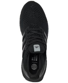 Regardless of your plan of action, do it with peak performance. The adidas Women's UltraBOOST 1.0 Running Sneakers are modified for maximum mobility. A primeknit textile upper combines with a Boost midsole built to secure and soften the impact of every step. Black Athleisure Sneakers With Vented Sides, Black Athleisure Adidas Running Shoes, Black Adidas Sneakers With Vented Sides, Adidas Black Sneakers With Vented Sides, Adidas Shoes Ultra Boost Black, Black Adidas Lace-up Trail Running Shoes, Grey And Black Adidas Ultraboost, Adidas Ultraboost 4.0, Plastic Lace