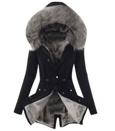 Womens Cotton Hooded Coats Faux Fur Collar Plush Fashion Parker Casual Slim Warm Item description Brand Unbranded Department Women Outer Shell Material Cotton Size S-3XL Size Type Regular Style Overcoat Type Coat Collar Style Spread Country/Region of Manufacture China Garment Care Hand Wash Only Handmade No MPN Does not apply Season Fall Year Manufactured 2020-2029 Features All Seasons Occasion Casual Pattern Solid Theme 90s Vintage No   Shipment Payment Return & Warranty Service & Feedbacks Shi Parka Style, Womens Winter, Jacket Fashion, Cotton Coat, Long Jacket, Parka Coat, Winter Jackets Women, Solid Clothes, Winter Coats Women