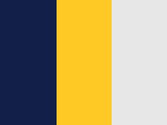 the colors of yellow, blue and grey