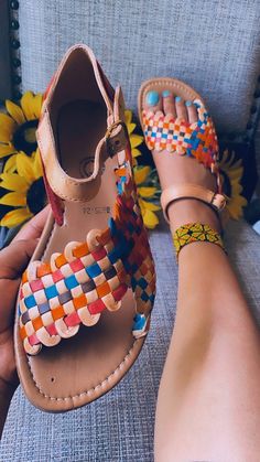 Mexican Style, Vintage Mexican, Boho Hippie, Sandals Summer, Cute Shoes, Women's Shoes Sandals, Me Too Shoes