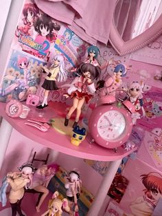 #cutecore #strawberry #kawaii #toheart2 #animecore Cutecore Moodboard, Cutecore Room Ideas, Animecore Room, Cute Core Aesthetic, Kawaiicore Room, Cutecore Strawberry, Cutecore Figures, Clutter Core, Cutecore Room