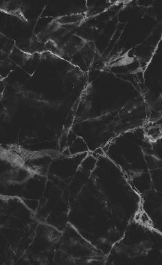 black marble textured with white streaks