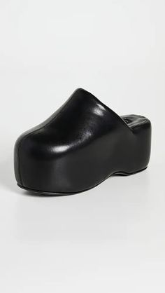 Larroude Miso Clog | Shopbop Shop Icon, Chunky Platform, Clogs, New Arrivals, Free Shipping, Leather