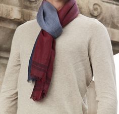 Longchamp Spring 2017 Men collection. Discover it on www.longchamp.com Winter Scarf, Men Sweater