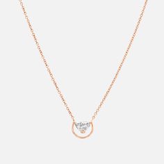 The Bleecker and Prince Moonrise Necklace is as beautiful as the moon rising up during sunset. Such a special cut natural diamond defined with a half round gold frame. It really remind us of the moon and it is so perfectly layered with other necklaces. Gold Weight: 2.9g Diamonds: 1 half moon cut diamond- 0.35ct Height : 8mm Width of pendant : 9.5m Thickness: 2.3mm Chain Length: 18" with 16" option Round Gold Frame, Moon Cut, Moon Rising, Necklaces Gold, Moon Rise, Thread Earrings, New York Street, Earring Sale, Half Moon