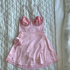 For Love & Lemons Pink Set Xs Bodysuit Xs Skirt Brand New, Never Worn. Purchased For A Bachelorette Party And Decided Not To Wear. Purchased On Revolve For $340 Fits Xxs Feminine Fitted Silk Set, Fitted Silk Feminine Set, Feminine Fitted Sets With Mini Length, Pink Set, For Love & Lemons, For Love And Lemons, For Love, Bachelorette Party, Pink Ladies