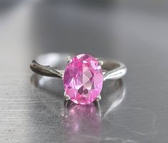 These can be shipped the next business day. Fast First Class Shipping. Sapphire tested on one of the most accurate and reliable gem tester machines. Came from a reliable source All my gemstone jewelry comes in nicely wrapped, so they are ready to be given as gifts! You will love this sparking and reflective large pink sapphire ring Pink Sapphire helps you with trust, loyalty, and sincerity. They're also believed to carry good fortune and intense love. Sapphire in general is called Stones of Wisd Oval Silver Sapphire Ring Gia Certified, Oval Pink Sapphire Ring For Anniversary, Gia Certified Pink Sapphire Ring Gift, Oval Pink Sapphire Ring In White Gold, Gia Certified Oval Sapphire Ring Gift, Gia Certified Oval Sapphire Ring For Anniversary, Gia Certified Oval Sapphire Anniversary Ring, Gia Certified Pink Sapphire Ring For Anniversary, Gia Certified Pink Sapphire Anniversary Ring