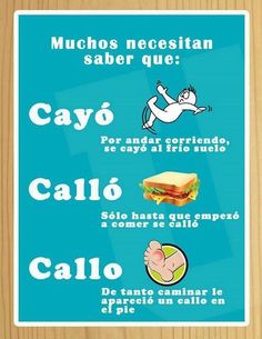 a menu with different types of food and words in spanish, english, and spanish