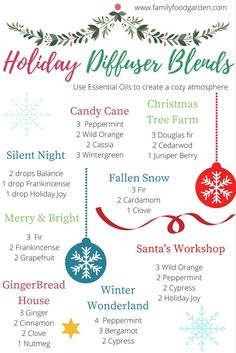 Christmas essential oils and winter essential oil diffuser blends create so much warmth for the holiday season. Here's some great Christmas essential oils Christmas Essential Oils, Holiday Diffuser Blends, Christmas Diffuser Blends, Doterra Diffuser Blends, Doterra Essential Oils Recipes, Essential Oil Diffuser Blends Recipes, Essential Oil Diffuser Recipes, Oil Diffuser Recipes, Essential Oil Blends Recipes