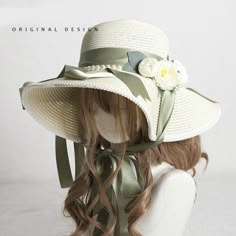 Sun Hats For Women Outfit, Cottagecore Hat, Victorian Era Dresses, Big Hats, Elegant Hat, Elegant Hats, Summer Sun Hat, Sun Protection Hat, Sun Hats For Women