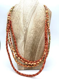 Made from scraps of repurposed sari silk and embroidery floss, this necklace makes a statement without saying a word and is part of our Big Bend Collection.  Dress it down with a pair of jeans or dress it up with a dress; this guy is a powerhouse for versatility. Lightweight and easy to put on and take off, this chic piece is sure to get plenty of admirers.  This necklace is hypoallergenic (no metal) and lightweight, which makes it a perfect necklace for someone with skin or neck sensitivities. The necklace can be hand-washed and laid flat to dry. Big Bend, Silk Sari, Sari Silk, Wedding Jewellery Necklace, Embroidery Floss, This Guy, Multi Strand, Bend, Favorite Jewelry