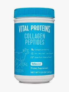 Vital Proteins Collagen Peptides, Stronger Nails, Vital Proteins, Collagen Supplements, Collagen Protein, Collagen Powder, Healthy Joints, Beauty Tricks, Longer Hair