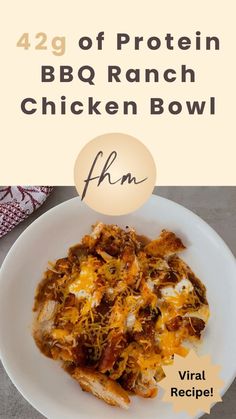 Easy Keto Recipes High Protein Dinner On A Budget, High Protein Meals With Chicken, High Protein Bbq Chicken, Dinner Protein, Protein Fluff, Bright Line Eating Recipes, Oreo Fluff, Protein Meal Plan, Chicken Ranch