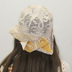 Lace Hat, Dog Bones, Hat Pin, Cloche Hat, Velvet Bow, Brown Floral, Hat Pins, Floral Lace, Bones