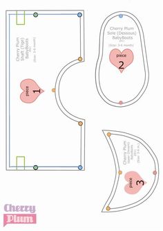 the diagram for how to make a cherry blossom table decoration with pictures and instructions on it