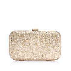 Description
Details
Shipping / Return




Renaissance air in your hands


With this clutch we have united our passion for handbags and elegant and sophisticated designs. It is simple and complex, classic and modern, and the ideal complement when you want to attract more than one look with a party look.

What makes it special:

Its brocade has a flowery pattern that is superimposed on a base of scales, making a luxurious game of textures that leaves no one indifferent.



Its design is compact and cute, but roomy enough to store your essentials such as documentation, cards, lipstick or powder, and you can carry it on your shoulder or in the palm of your hand as another accessory.

 
This clutch can become a point of light on an elegant gala look. A golden classic that will not leave anyone Party Look, Palm Of Your Hand, Personalize Bag, Party Looks, Leather Clutch, Bag Making, How To Become, Handbags, Leather