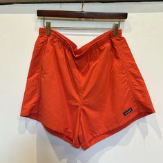 Brand New Patagonia Women’s Baggies Shorts 5 In Size Large. Color: Pimento. $49 Obo Patagonia Shorts, Patagonia Women, Patagonia Womens, Shorts Athletic, Athletic Shorts, Patagonia, Womens Shorts, Brand New, Red