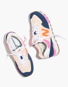 New Balance Suede 574, New Balance 574 Colorful, New Balance Cute Shoes, New Balance Women 574, New Balance Shoes Colorful, Preppy New Balance Shoes, Colorful New Balance Shoes, Preppy Tennis Shoes, Colorful Tennis Shoes