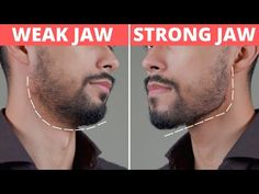 Men Face Massage, Mens Jawline Filler, Jawline Exercise Men, Men Improvement, Facial Exercises For Men, Jaw Line Exercise, Mewing Jawline, Ways To Improve Your Appearance, Jawline Exercise