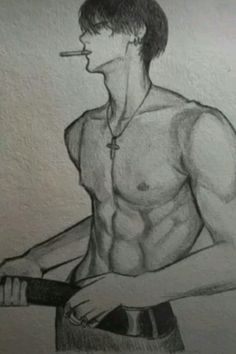 Aesthetic Men Drawing, Drawing Ideas Boys Body Sketch, Guys Body Drawing, Mens Body Sketch, Hot Man Drawing Sketch, Boy Body Drawing Sketch Tutorial, Dirty Sketching Man, Art Sketches Doodles Creative, 6 Pack Drawing