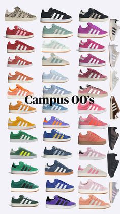 Faltam alguns mas n ia caber tudo, ent eu tentei colocar uns mais diferentes para vcs verem 👀 bjsss💋 Pink Adidas Shoes, Shopping List Clothes, Cute Adidas Shoes, Pretty Sneakers, Back To School Shoes, Trendy Shoes Sneakers, Pretty Shoes Sneakers, Trendy Fits, Shoe Wishlist