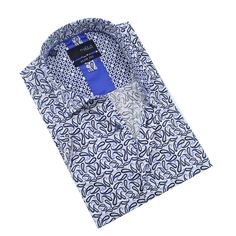 Paisley Print Shirt, Paisley Shorts, Mens Designer Fashion, Business Shirts, Men's Wear, Paisley Design, Blue Paisley, Busy Life, Print Shirt