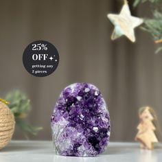 This is a unique Amethyst. The stone you will receive is the exact one as in the picture. ✧ MEASURES: Width: 2.5 in x Height: 3.5 in Weight 0.9 lb (429 gr) Raw Stone Geodes In Mineral Crystal As Gift, Spiritual Amethyst Crystal For Gift, Large Purple Spiritual Stone Crystals, Spiritual Large Purple Stone Crystals, Spiritual Large Stone Crystal For Gift, Spiritual Large Purple Crystals, Large Purple Stone Crystals As Gift, Large Purple Stone Crystal As Gift, Handmade Amethyst Geodes Gift