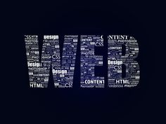 the word web is made up of many different words