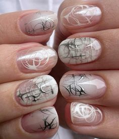 Short Punk Nails, Graffiti Nail Art, Talon Nails, Graffiti Nails, Mens Nails, Goth Nails, Grunge Nails, Pretty Gel Nails, Nail Tattoo