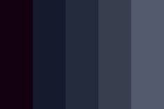 an image of the dark side of the moon in color swatches for web design