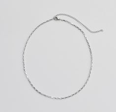 dainty silver box chain necklace Cheap Silver Chain Necklaces For Women, Cheap Metal Necklaces With Silver Chain, Cheap Metal Necklace With Silver Chain, Cheap Sterling Silver Chain Necklace, Cheap Women's Silver Chain Necklaces, Cheap Alloy Silver Chain Jewelry, Cheap Silver Chain Necklace For Streetwear, Cheap Delicate Silver Chain Necklace, Cheap Classic Silver Chain Necklace