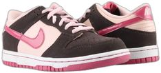 Sporty Pink Slip-on Skate Shoes, Pink Nike Skate Shoes With Contrast Sole, Nike Pink Skate Shoes With Contrast Sole, Pink Leather Skate Shoes With Laces, Pink Leather Nike Skate Shoes, Dunk Low Shoes, Low Shoes, Shoes Pink, White Brand