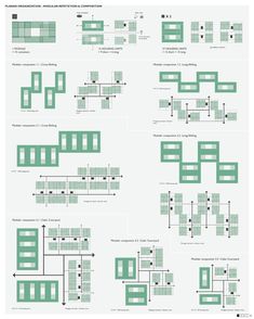 an info sheet showing the different types of windows and doors in various sizes, shapes and colors