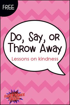 Kindness Lessons Elementary, Kindness Games, Class Meeting, Friendship Skills, School Counseling Lessons