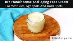 Sago Recipes, Face Cream For Wrinkles, Lotion Recipe, Diy Anti Aging, Tighten Skin, Face Creams, Aging Face, Frankincense Oil