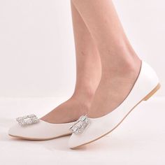 Women Pointed Toe Shallow Square Buckles Rhinestone Bridal Wedding Shoes Flats – Shoeu Wedding Flats With Rhinestones, Wedding Flats With Rhinestones And Flat Heel, Flat Heel Wedding Shoes With Rhinestones For Prom, Flat Wedding Shoes With Rhinestones, Crystal Embellished Flats For Wedding, Elegant Wedding Flats With Rhinestones, Elegant Rhinestone Wedding Flats, Elegant Flat Wedding Shoes With Rhinestones, Elegant Closed Toe Flats With Rhinestones