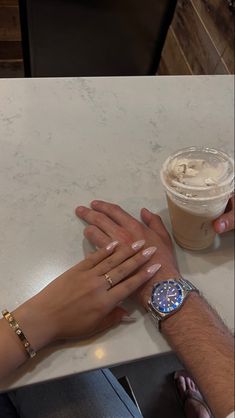 Acrylic Nails Glazed Donut, Rolex Couple, Tiffanys Ring, Nails Glazed Donut, Nails Aesthetics, Cinema Date, Glazed Donut Nails, Donut Nails, Tiffany Rings