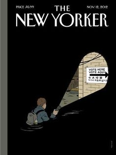 the new yorker movie poster with a boy kneeling in front of a brick wall