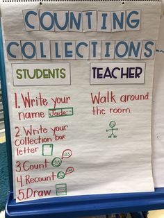 a bulletin board with writing on it and instructions for students to write their own words