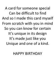 a card for someone special to be difficult to find